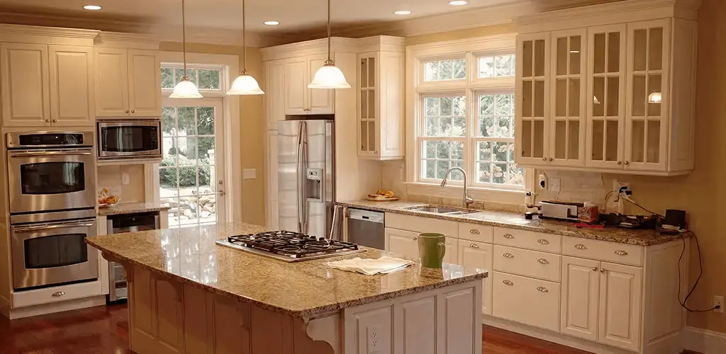 Custom cabinet door installation and kitchen upgrade in Sarasota, FL
